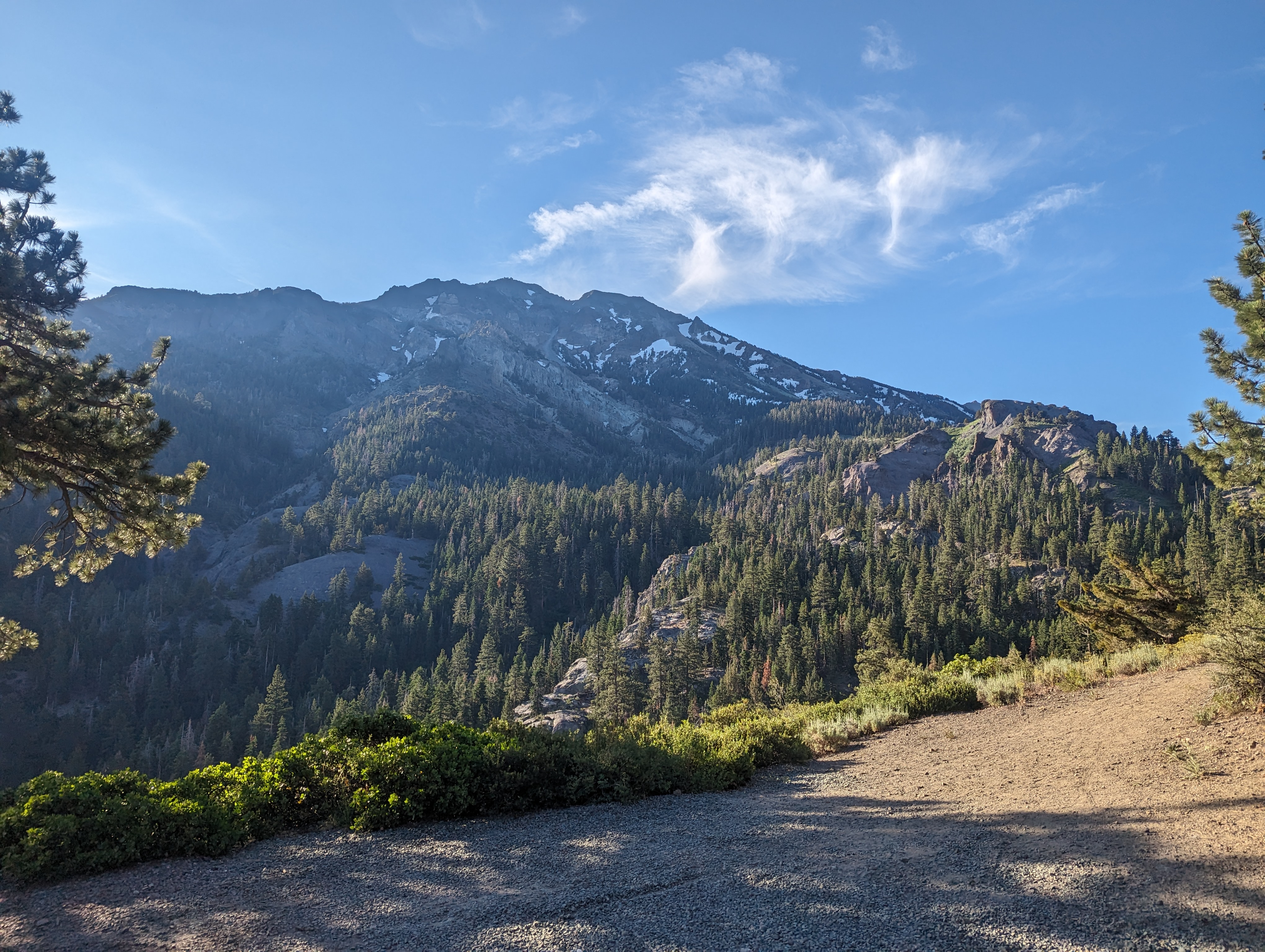 Silver Peak from the Trailhead