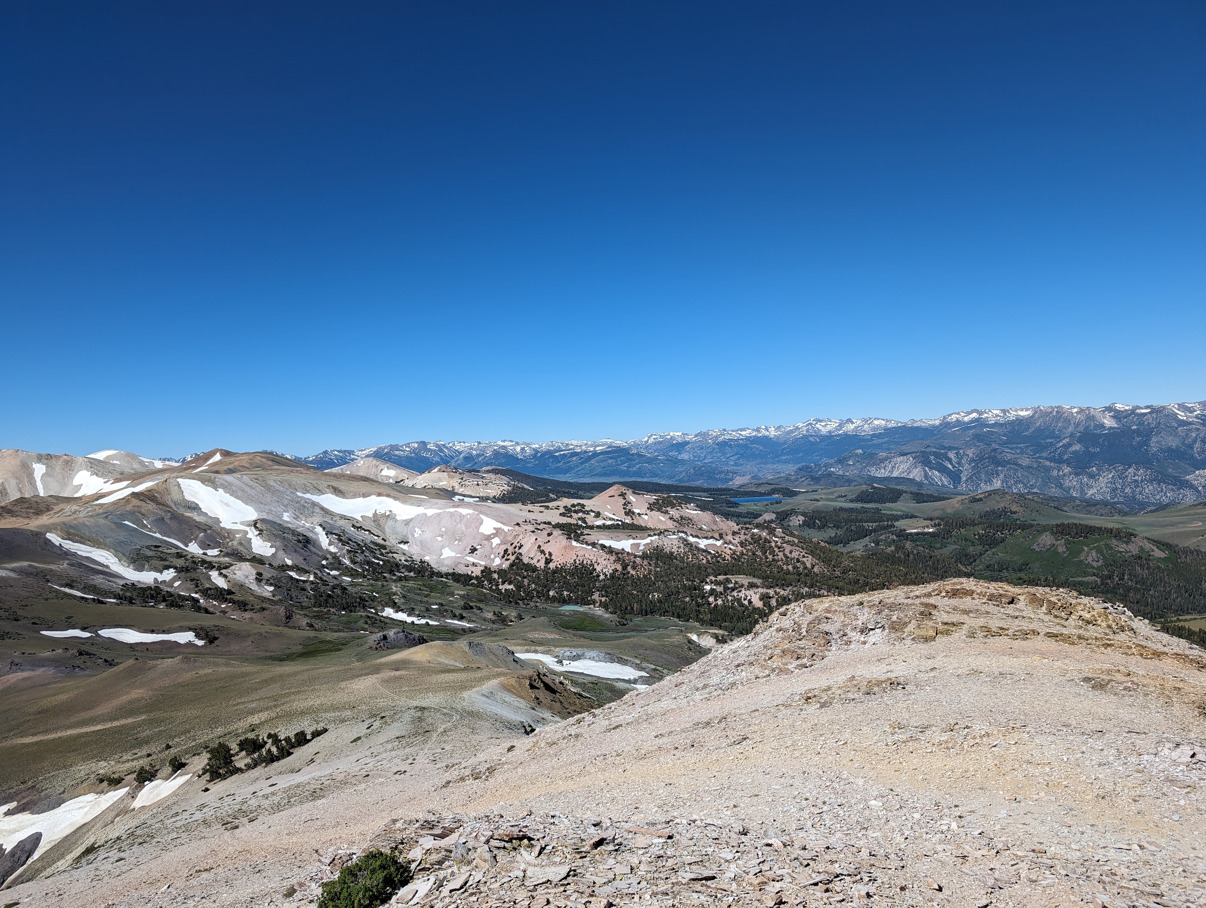 Lobdell Lake in the distance