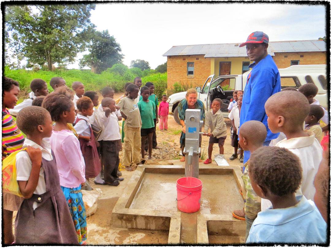 Conclusion of Mansa School Borehole Project -- Zambia