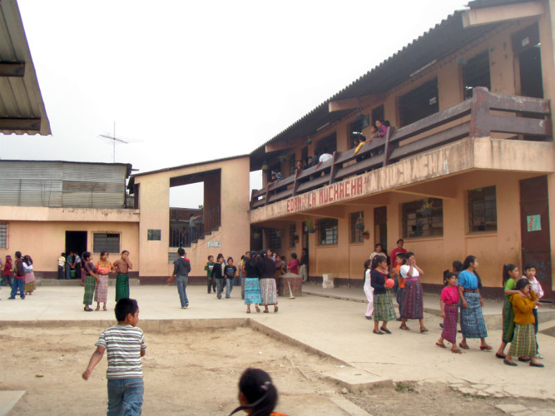 Escuela Oficial Rural Mixta La Muchacha Handwashing Station Project – Guatemala