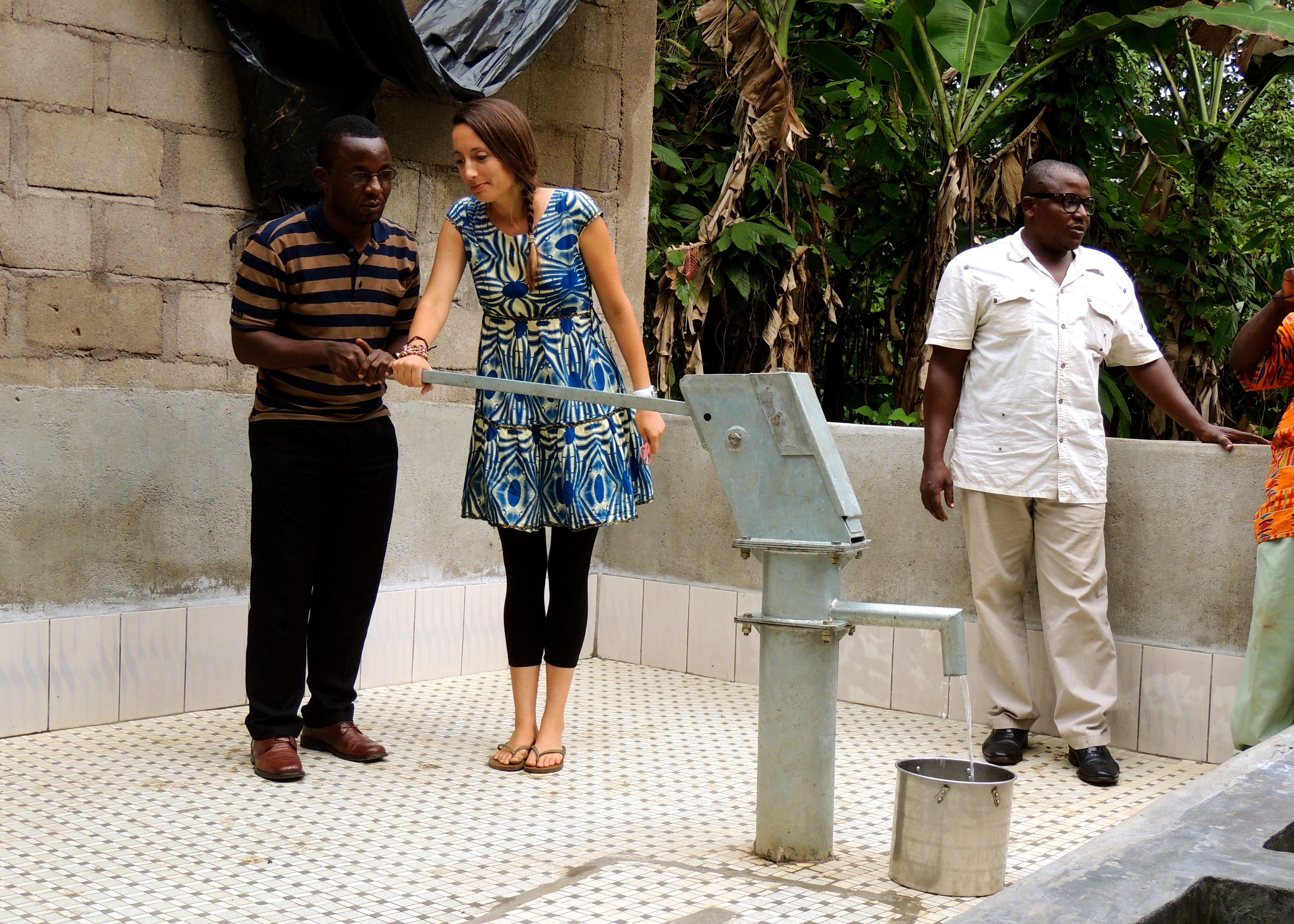 Conclusion of Mah Di's Orphanage Well, Pump, and Tank Project - Cameroon