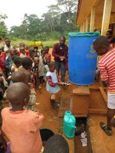 cameroon handwashing nestled rainforest