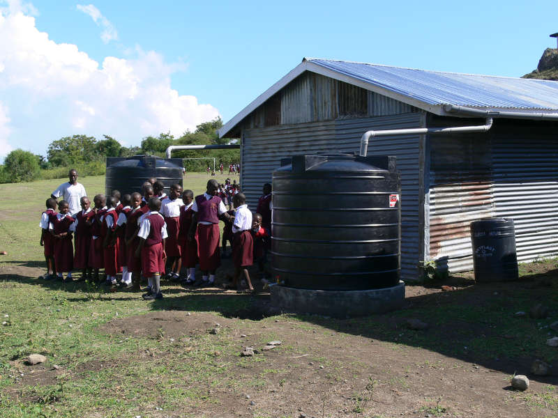 Conclusion of Sargy Education Center Rainwater Catchment System Project – Kenya