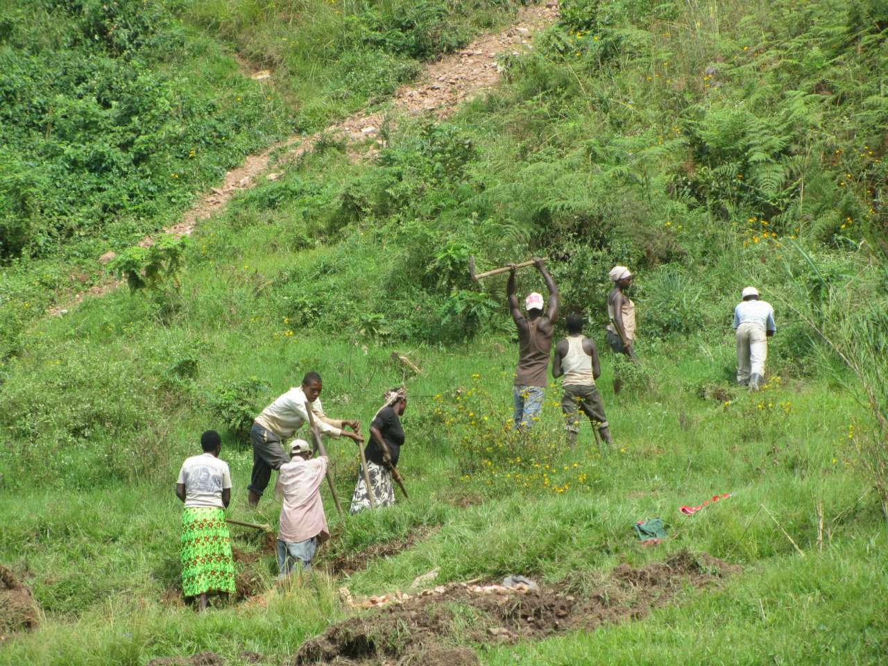 Conclusion of Bubazi Health Center Water Project 2: Gatugunguru Source - Rwanda