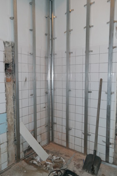 Window on America Library Bathroom Project – Ukraine – Progress Report
