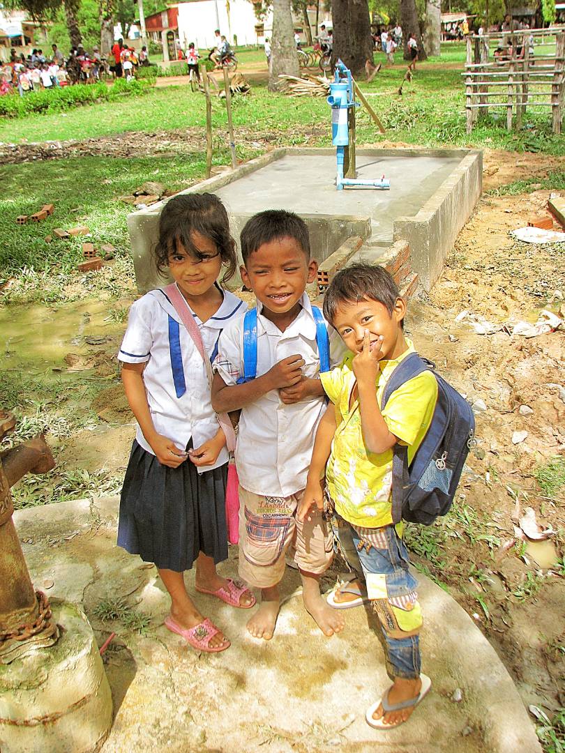 Conclusion of Kampong Trach Primary School Pump Project - Cambodia