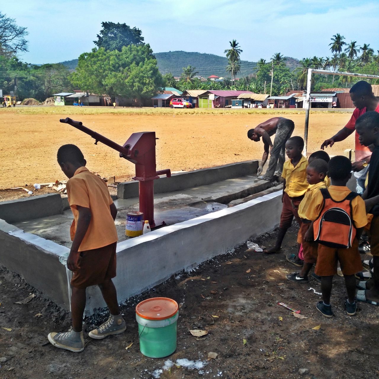 Conclusion of Weremuso Borehole Project - Ghana
