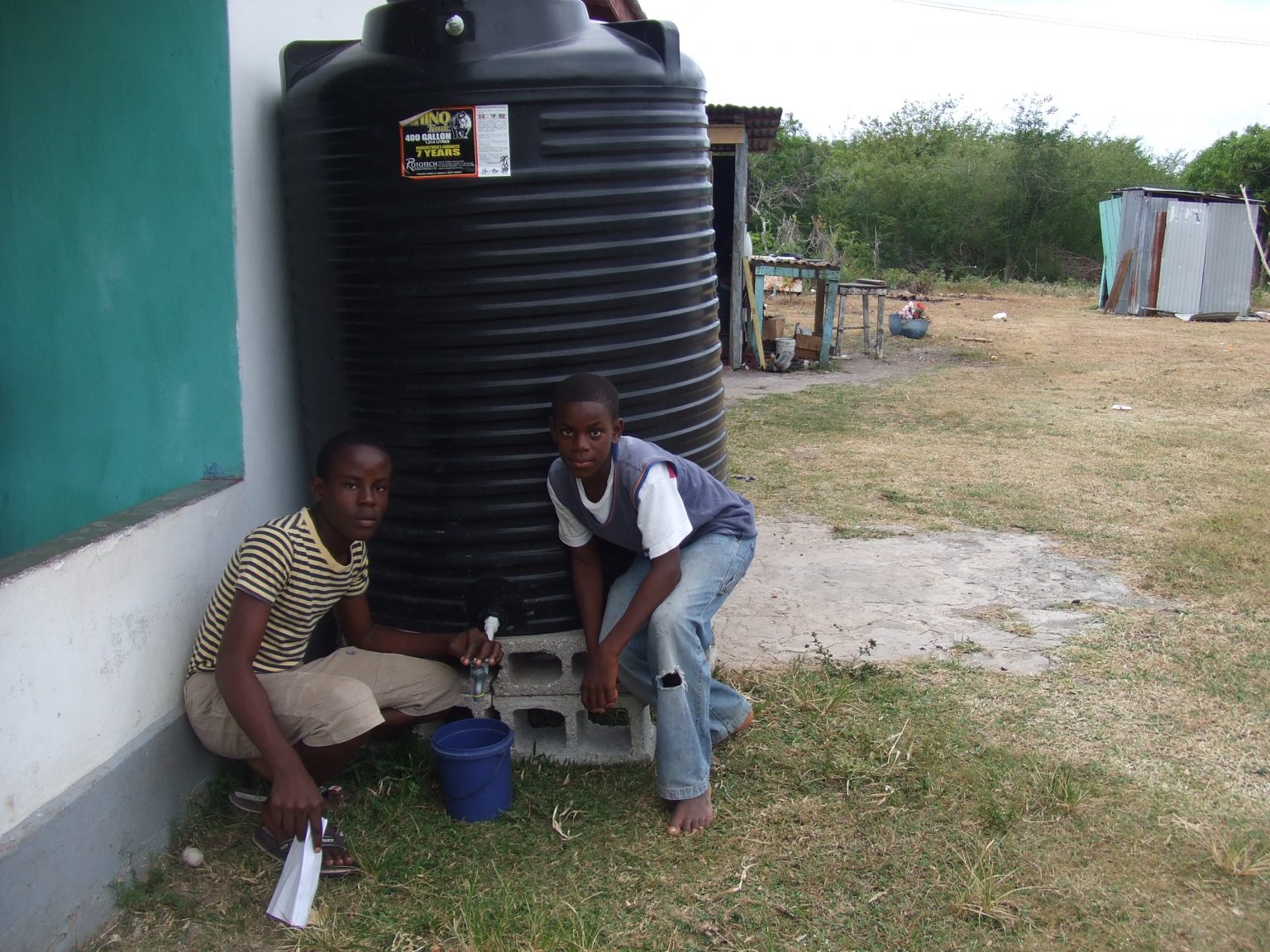 Conclusion of Portland Cottage Water Tank Project Jamaica Water Charity